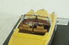 Mercedes 220 SE Convertible 1959 yellow/darkbrown, 28626, Vitesse 1:43