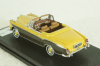 Mercedes 220 SE Convertible 1959 yellow/darkbrown, 28626, Vitesse 1:43