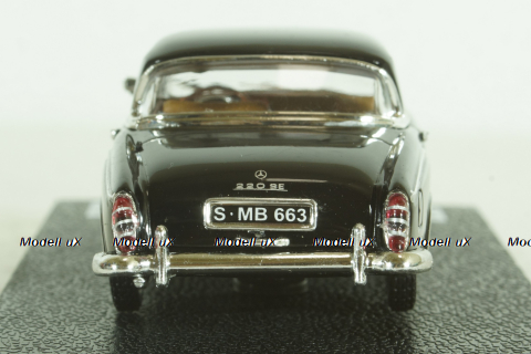 Mercedes 220 SE Coupe 1959 black, 28663, Vitesse 1:43