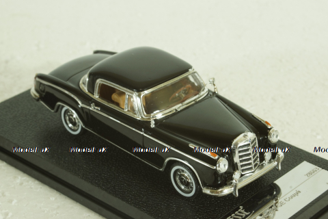 Mercedes 220 SE Coupe 1959 black, 28663, Vitesse 1:43