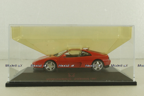 Ferrari 348 TS coupe 1989, red, 80420, Herpa 1:43