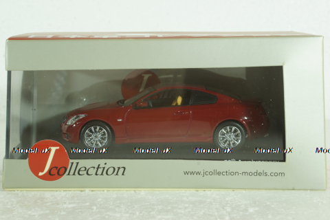 Nissan Skyline Coupe 50th Anniversary  2008 red, JC138,  J-Collection 1:43