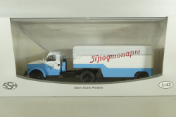 ГАЗ-51П с полуприцепом ПАЗ-744, SSM1436, SSM 1:43