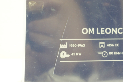 OM leoncino Portabottiglie-Giommi-1957, Altaya 1:43 Уценка!