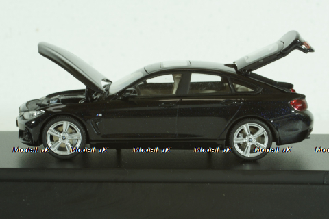 BMW 420 (F36), BMW 4-Series Grand Coupe, black 2014,  Kyosho 1:43