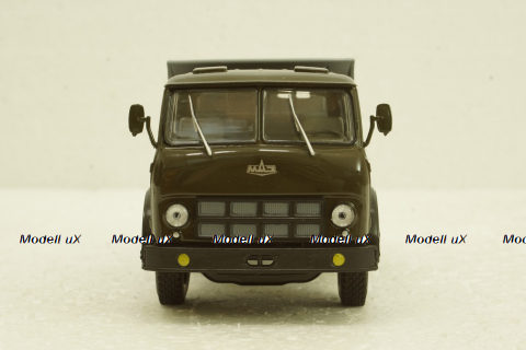 Маз-503А самосвал 1975 зеленый/серый, Н758, Наш Автопром 1:43