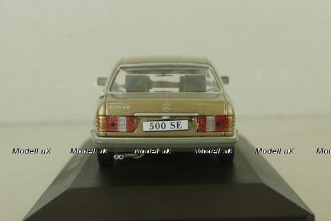 Mercedes 500 SE (W126) 1979 шейховоз, gold, Altaya 1:43
