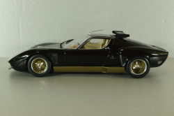 Lamborghini Miura SVR black/gold, 08319BKG, Kyosho 1:18