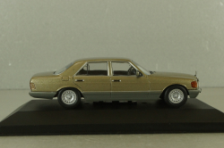 Mercedes 500 SE (W126) 1979 шейховоз, gold, Altaya 1:43
