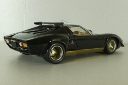 Lamborghini Miura SVR black/gold, 08319BKG, Kyosho 1:18