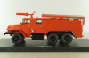 АЦ-40-Ц1А на шасси Урал 375Н, красный, без надписей, SSM1230, SSM 1:43 Уценка!