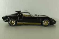 Lamborghini Miura SVR black/gold, 08319BKG, Kyosho 1:18