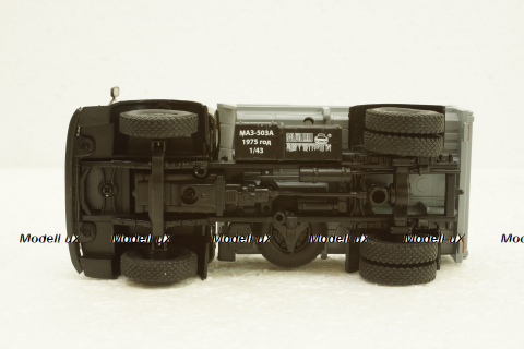 Маз-503А самосвал 1975 зеленый/серый, Н758, Наш Автопром 1:43