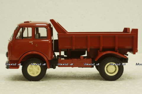 Маз-503А самосвал Н757, червоний, Наш Автопром 1:43