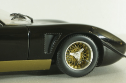 Lamborghini Miura SVR black/gold, 08319BKG, Kyosho 1:18