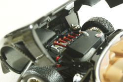 Lamborghini Miura SVR black/gold, 08319BKG, Kyosho 1:18