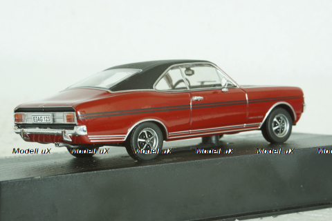 Opel Commadore A, Coupe GS/E 1970, red, Altaya 1:43