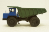 Белаз-548А карьерный самосвал, синий/зеленый, Н008, Наш Автопром 1:43