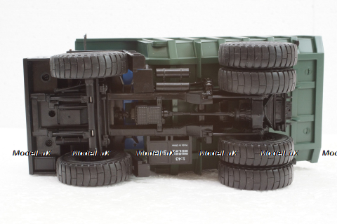 Белаз-548А карьерный самосвал, синий/зеленый, Н008, Наш Автопром 1:43