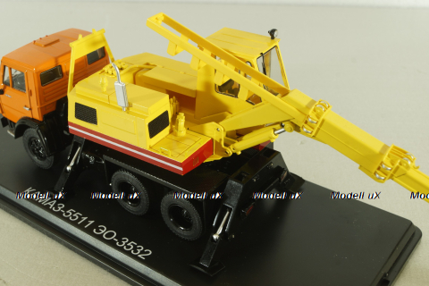 Камаз-5511, экскаватор ЭO-3532, SSM1455, SSM 1:43