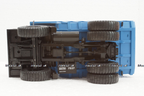 Белаз-7527 карьерный самосвал, желтый/синий, Н012, Наш Автопром 1:43