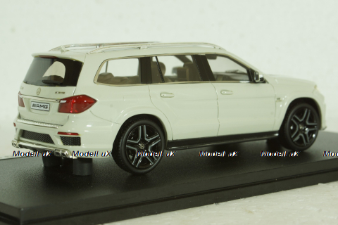 Mercedes GL63 (X166) 2013, white, GLM205202, GLM 1:43