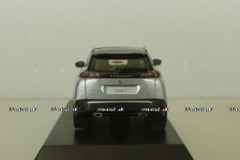 Peugeot 2008GT 2020, silver, 472864, Norev 1:43