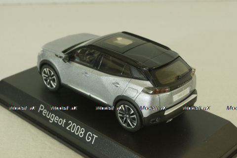 Peugeot 2008GT 2020, silver, 472864, Norev 1:43