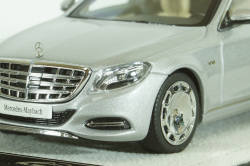Mercedes-Maybach S600, (W222) 2016, S-Class, iridium silver, 420103, Almost Real 1:43