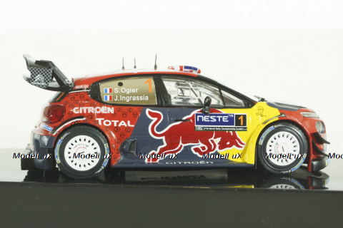 Citroen C3 WRC #1 Ogier Finland 2019, RAM724,  IXO 1:43
