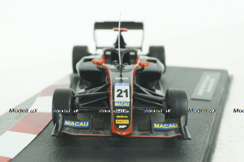 Dallara F3, No.21, Formula 3, GP Macau 2019 R.Verschoor, GTM145, IXO 1:43