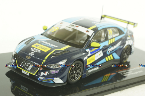 Hyundai Elantra N TCR #19, Target Competition WTCR Portugal A.Backman 2021, GTM158B, IXO 1:43