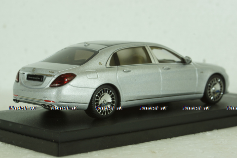Mercedes-Maybach S600, (W222) 2019, S-Class, Iridium Silver, 420113, Almost Real 1:43