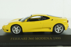 Ferrari 360 Modena Coupe 1999, Yellow, IXO 1:43