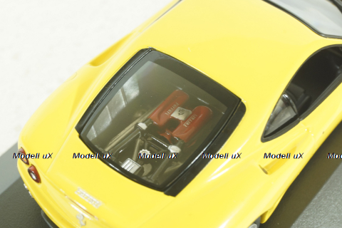 Ferrari 360 Modena Coupe 1999, Yellow, IXO 1:43