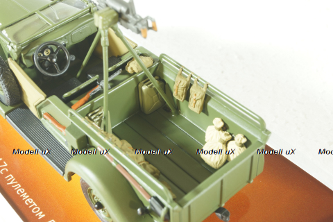 Газ-61-417 с пулеметом ДШК, TruckTyr 1:43 