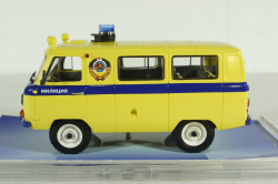 УАЗ-452 милиция 1983г., TruckTyr 1:43