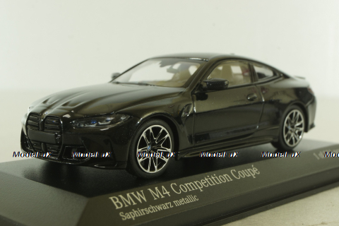BMW M4 2020 (G82), Black, 410020124, Minichamps 1:43
