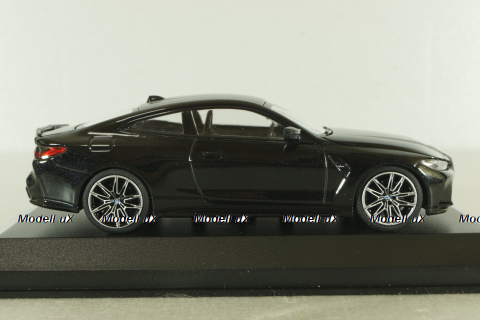 BMW M4 2020 (G82), Black, 410020124, Minichamps 1:43