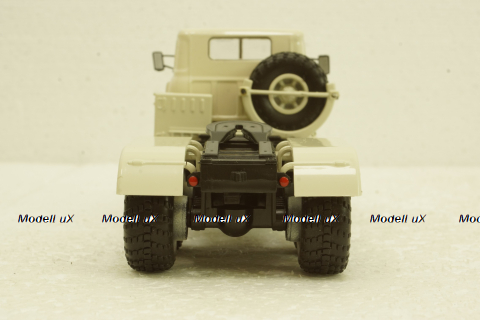 Краз-6446 тягач, белый, Н736, Наш Автопром 1:43