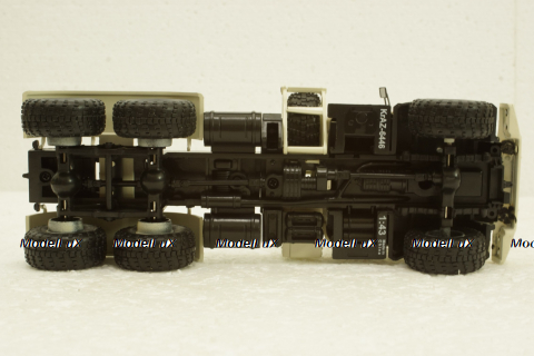 Краз-6446 тягач, белый, Н736, Наш Автопром 1:43