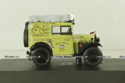 BMW Dixi "Round the world", green, 02383, Schuco 1:43