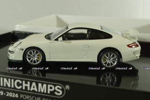 Porsche 911 GT3 (997.1) 2006, white, 25th Anniversary, 400065402, Minichamps 1:43