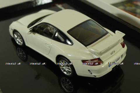 Porsche 911 GT3 (997.1) 2006, white, 25th Anniversary, 400065402, Minichamps 1:43