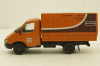 ГАЗ-3302 борт с тентом "ГАЗель" Автомобиль на службе №42, 1:43