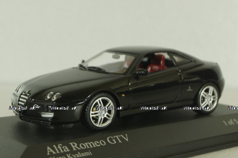 Alfa Romeo GTV Coupe 2003 black, 400120300, Minichamps 1:43