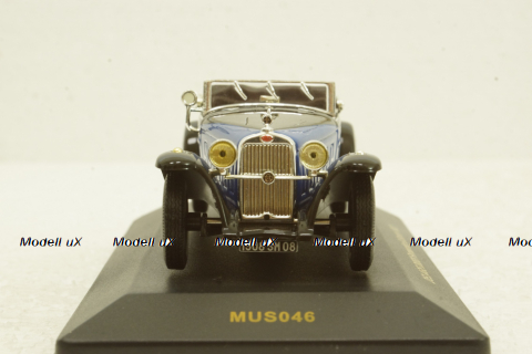 Delage D8SS Femandez Darrin 1932 blue/black, MUS046, IXO Museum 1:43