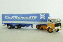 Volvo F89 с полуприцепом Fruehauf Savoyarde Совтрансавто , SSM1557, SSM 1:43