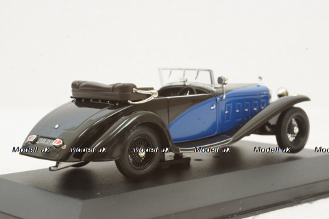 Delage D8SS Femandez Darrin 1932 blue/black, MUS046, IXO Museum 1:43
