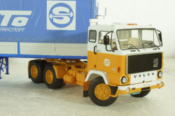 Volvo F89 с полуприцепом Fruehauf Savoyarde Совтрансавто , SSM1557, SSM 1:43